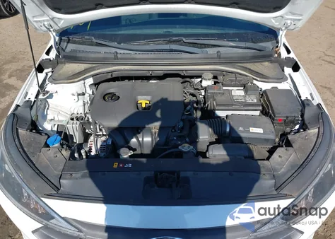 2019 Hyundai Elantra Sel from USA, damaged, VIN 5NPD84LF2KH452815